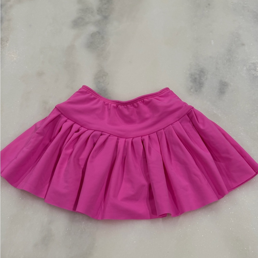LA Dance Designs Hot Pink Dance Skirt Child Medium Ballet Jazz Skating - Picture 5 of 5